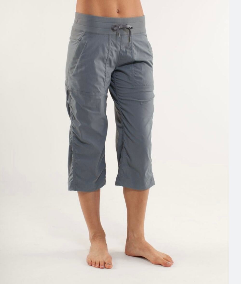 Lululemon Blurred Grey Studio Crop Pants